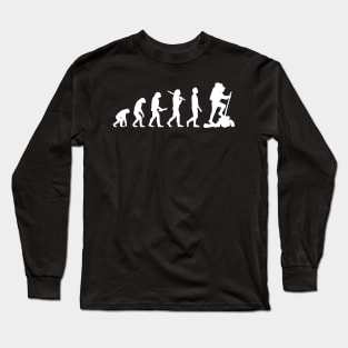 Funny Hiking Evolution Gift For Hikers Long Sleeve T-Shirt